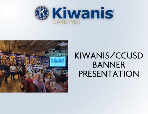 Kiwanis/CCUSD Banner Presentation