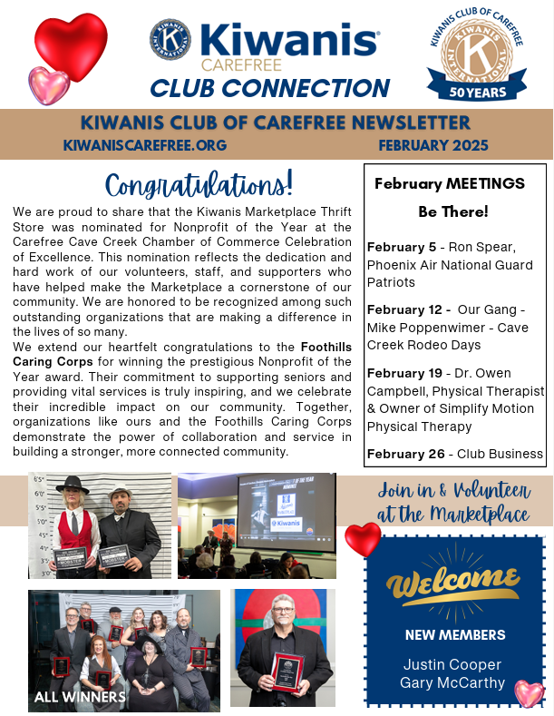 Club Connection Newsletter