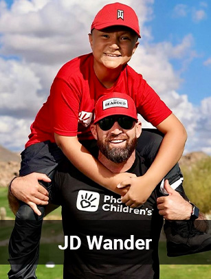JD Wander - Corporate Development Officer at Phoenix Children's hospital. He will speak about their children's programs.