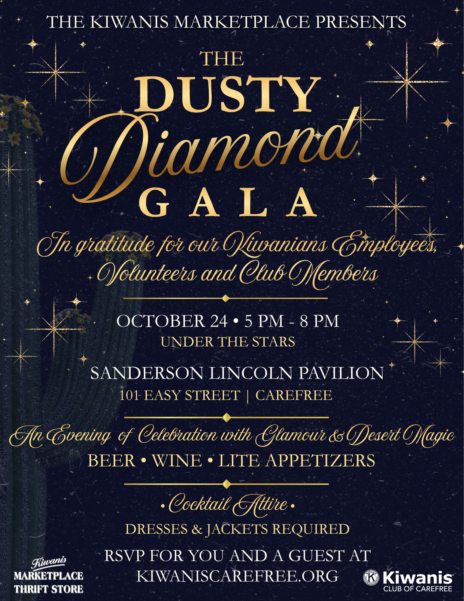Dusty Diamond Gala